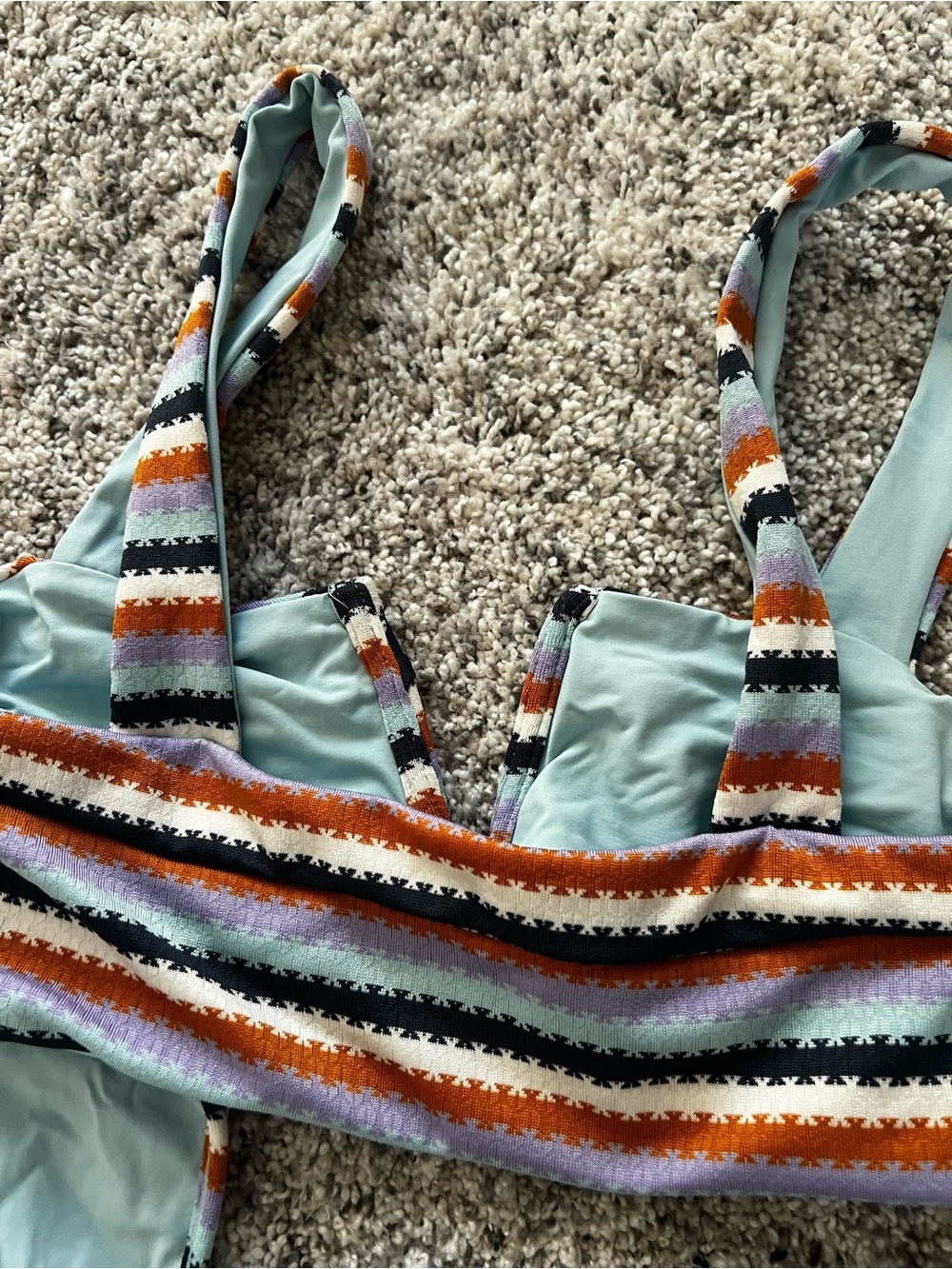 L*Space Bikini Lee Lee Top & Frenchie Bottom - Picture 5 of 6